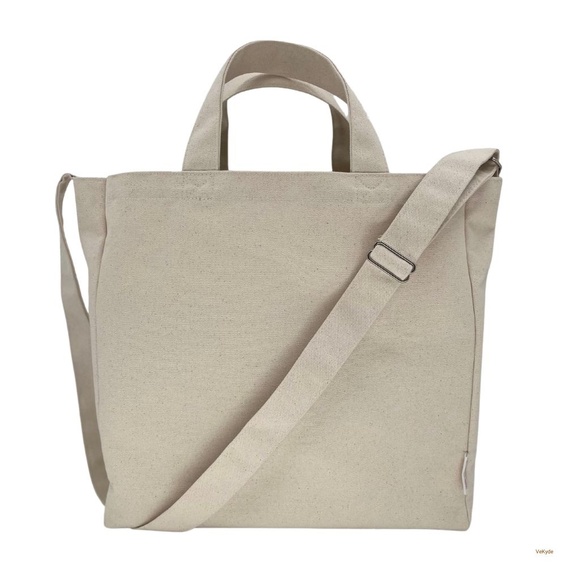 Reusable Canvas Cotton Thick Large Bag, with 'I love my cat' design - Picture 2 of 12